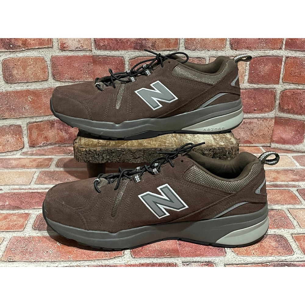 New Balance 608v5 Mens 13 2E Wide Brown Suede Training Shoes MX608UB5